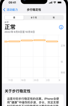 新华镇iPhone手机维修如何在iPhone开启'步行稳定性通知'