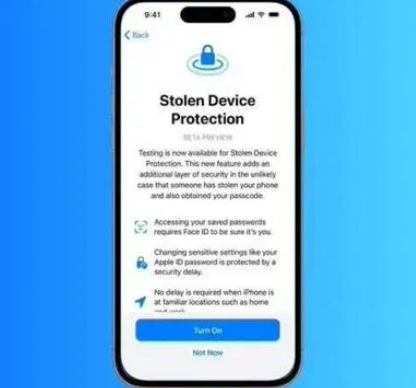 新华镇苹果授权维修店分享被盗设备保护功能开启方法 